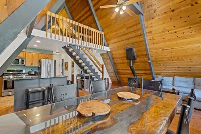 Photo 2 - Spacious A-frame Pines Cabin 12 Beds Loft Game Room