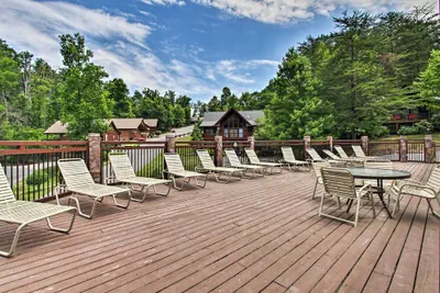 Photo 4 - Tennessee Cabin w/ Balcony, Hot Tub & Pool Access!
