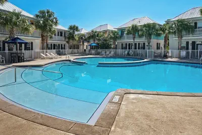 Photo 2 - Dog Friendly @ Bungalows at Seagrove; 2 Blocks to Beach ~ Overlooks Pool/spa