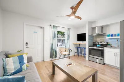 Photo 3 - New! Modern King Suite Steps to the Beach!