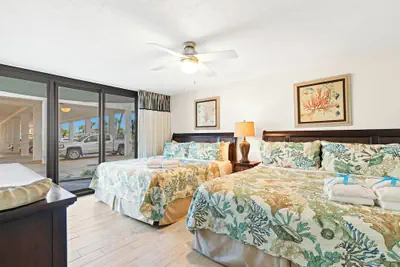 Photo 3 - Steps to Paradise: Ground-floor 2br/2ba Beachfront Condo, Sleeps 8, Gulf Views!