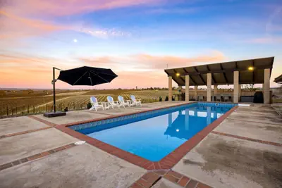 Photo 2 - Private Pool Firepit Wine Room Near Top Paso Wineries Devi Ranch