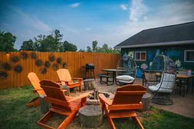 Photo 5 - Cowboy Bunkhouse hot tub Lake Farm Nature