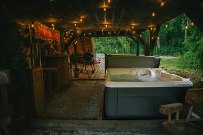 Photo 4 - Treehouse Hot tub on 60 Acre Farm Near Downtown