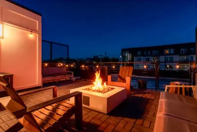 Photo 4 - Rooftop Fire Pit Lounge Skyline DT Nash Views