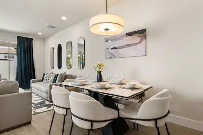 Photo 4 - Contemporary 4BR Townhome With Pool Themed Rooms