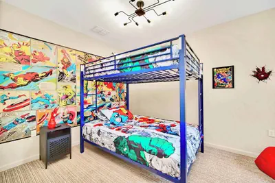 Photo 4 - Upstay 3BR Suite w Pool, Sauna & Gamesnear Disney