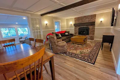 Photo 4 - Renovated Farmhouse on Snowmobile Trail With Firepit & Mountain Views, 10 min From Bretton Woods
