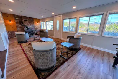 Photo 2 - Renovated Farmhouse on Snowmobile Trail With Firepit & Mountain Views, 10 min From Bretton Woods