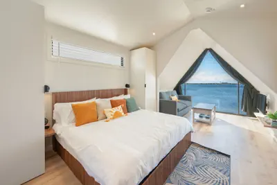 Photo 2 - Waterfront A-Frame Panoramic Sunset Views