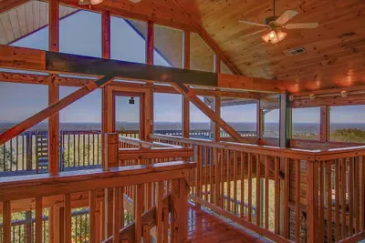 Photo 3 - Smoky Mountain Cabin With Views Hot Tub and Loft