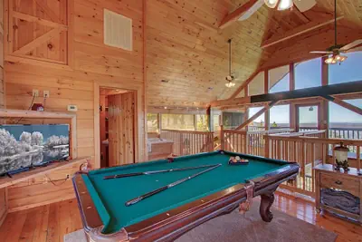 Photo 4 - Smoky Mountain Cabin With Views Hot Tub and Loft