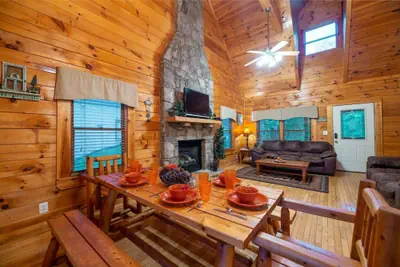 Photo 2 - Fun Pigeon Forge Cabin Hot Tub Games