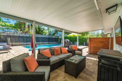 Photo 2 - Vilano Beach I Ocean - Private Pool - Fire Pit 3 Bedroom Home