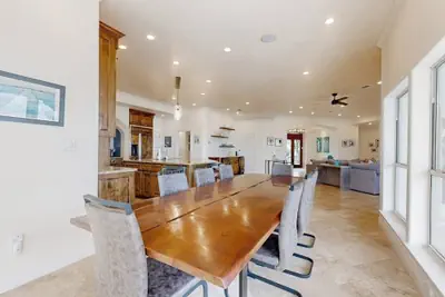Photo 3 - Luxe Lakefront Retreat With Private Pool, Spa, Lakeside Terrace, Gourmet Kitchen