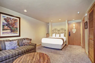 Photo 3 - Stay Slopeside At Peak 9, Cozy Studio Steps To Apres& Dining Studio Bedroom Condo by RedAwning