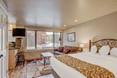 Photo 3 - Winter Ski-in/out Studio Sleeps 4, Steps To Historic Main St Studio Bedroom Condo by RedAwning