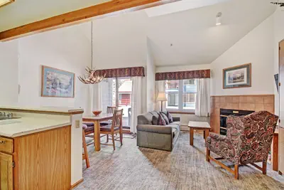 Photo 2 - Ideal Locale Steps To Mountain & Main St- 1br+loft, Sleeps 6 1 Bedroom Condo by RedAwning