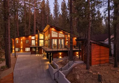 Manor Estate In The Woods