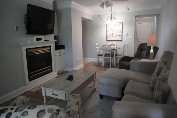 Photo 1 - Newly Renovated 102 2BD Condo with Riverview Balcony