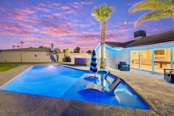 Photo 1 - One of a Kind with Private Pool, Spa, Volleyball, Game Room, Life size Chess