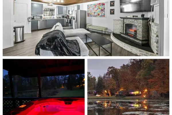 Photo 1 - Silly Goose At Heron Hill Retreat Hot Tub on Lake!