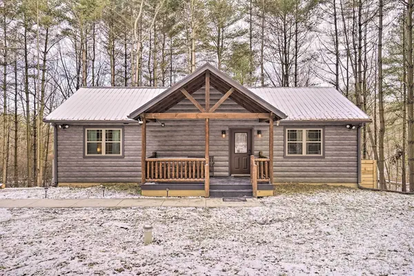 Photo 1 - Quiet Pines Cabin Hocking Hills w/ Hot Tub & Pond