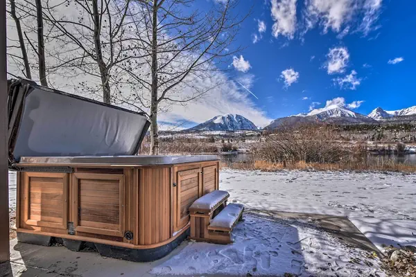Photo 1 - Silverthorne Waterfront Home: Hot Tub & Mtn View!