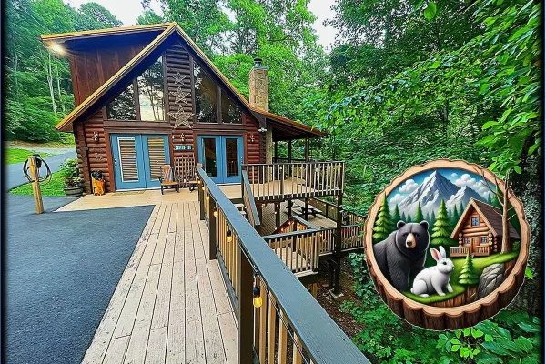 Photo 1 - By Dollywood! King Beds·Hot Tub·Fire Pit·Fast WiFi