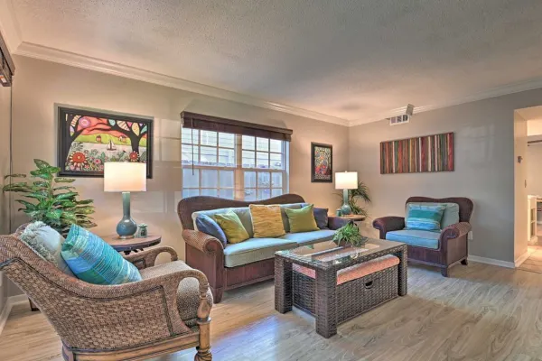 Photo 1 - Dog Friendly Home by Flagler Avenue! Fenced Yard and Garage! Walk to the Beach!