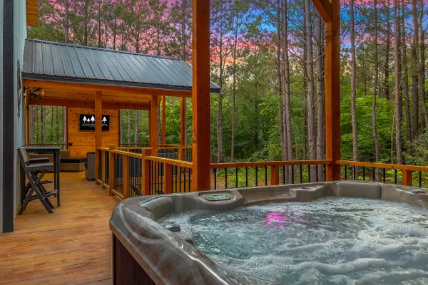 Photo 1 - Private Hot Tub + Outdoor Oasis + Split Floor Plan + Arcade + Family Friendly