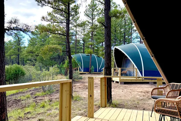 Photo 1 - Rustic Winter Tent Stay in the Mountains