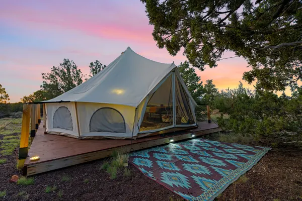 Photo 1 - Family Bell Tent with 1 Queen + 2 Twin Beds
