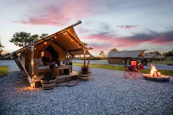 Photo 1 - Family Glamping, 2 Tents near Roaring River
