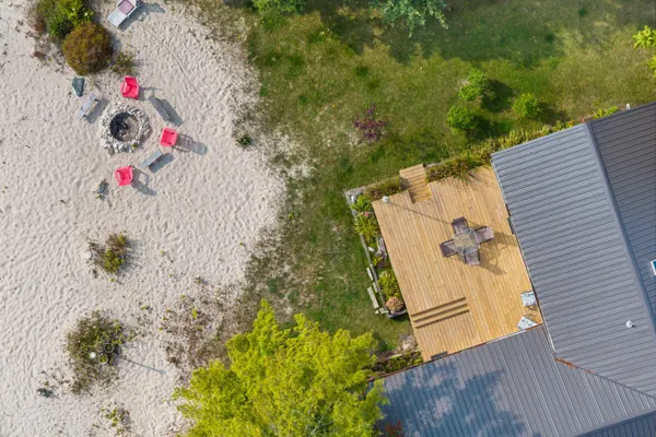 Photo 1 - Lake Huron Beachfront Home~Mackinac Island Views!