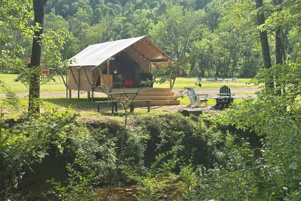 Photo 1 - Creekside Tranquil Glamping in the Smokies|WiFi|AC