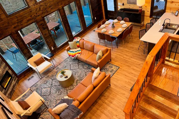 Photo 1 - Sunset Views + Close to Attractions + Oversized Deck + Firewood Provided