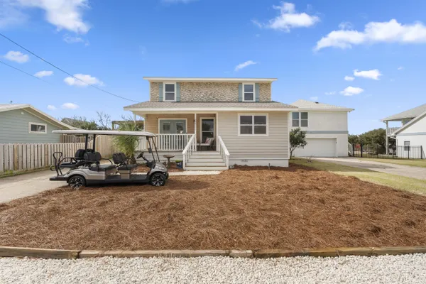 Photo 1 - Golf Cart Included, 2 Blocks From Beach. Pet Friendly, Private Pool!