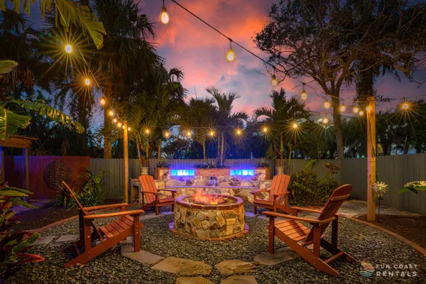 Photo 1 - Dog Friendly Home with Private Yard, Office & Fire Pit! STEPS to the Beach!