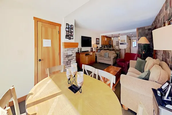 Photo 1 - Renovated Condo Across the Street from Amazing Skiing and Mountain Biking Trails! (Unit 106 at 1849)