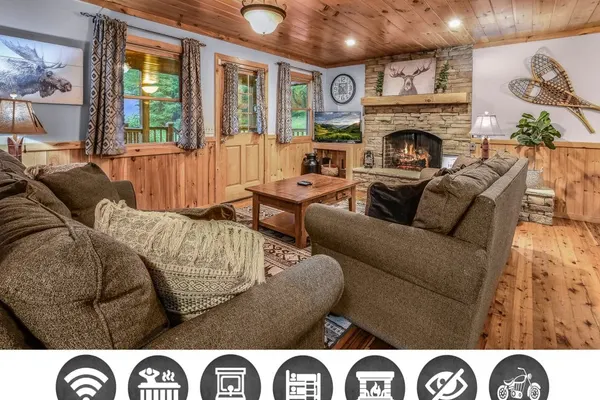 Photo 1 - The Ranch Cabin on 6 Secluded Acres in the Great Smoky Mountains