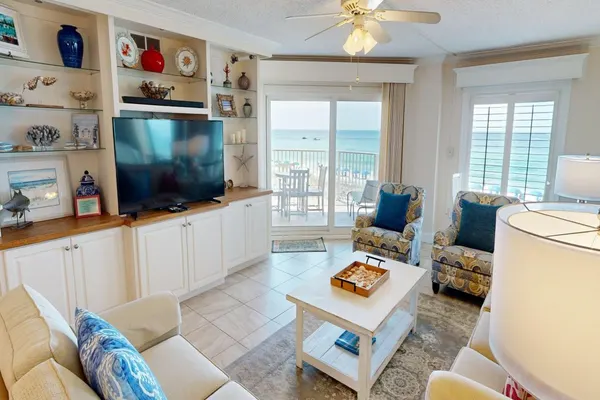 Photo 1 - Inlet Reef 204 is a stunning 2 BR Gulf front - Recently Renovated