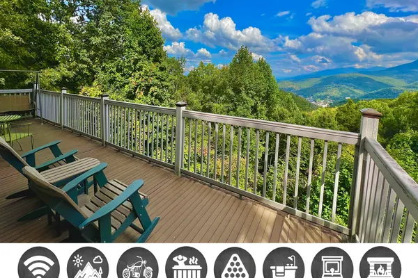 Photo 1 - Bear Cave Perfect View of the Gatlinburg Space Needle feat Pool Table and Arcade Game