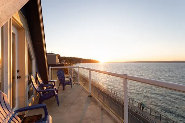 Photo 1 - Ocean View with Amazing Sunsets! 3BR over the Puget Sound