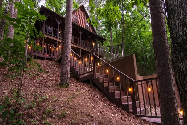 Photo 1 - Breathless Cabin includes Free WiFi,  Private Hot Tub, and BBQ