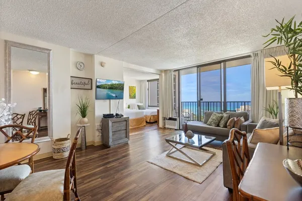 Photo 1 - Beautifully Renovated 32nd Floor Deluxe Ocean View Waikiki Condo