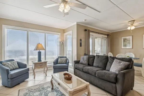 Photo 1 - Coast View Condo Featuring Large Windows Overlooking the Beach