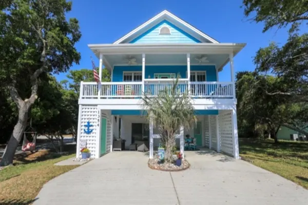 Photo 1 - Atlantis Blue - Relaxing beach getaway home directly across the street from beach access!