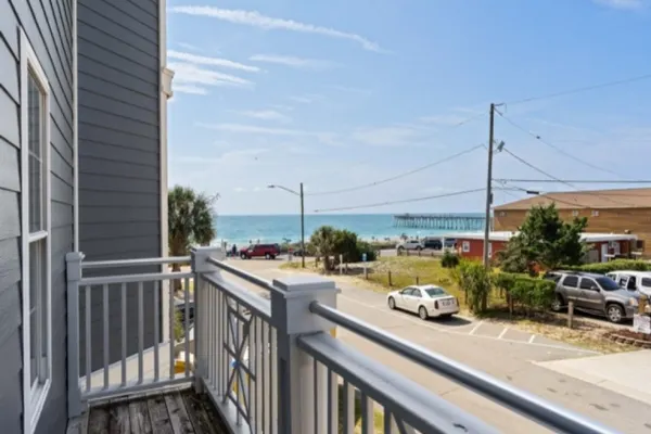 Photo 1 - Kure Beach Villa - Enjoy three levels of luxury! Outdoor pool and garage parking!