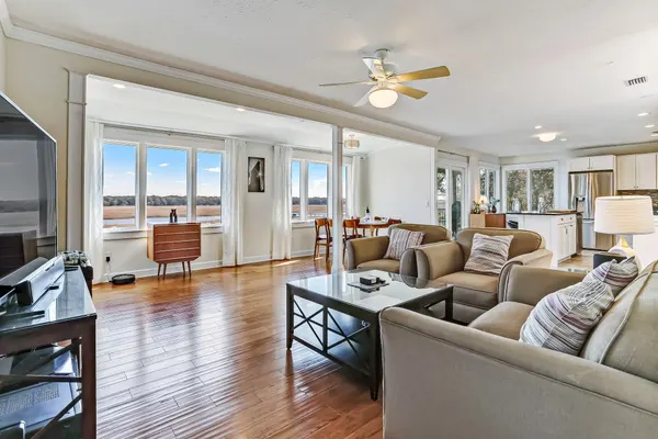 Photo 1 - Open Floor Home with Marsh Front Deck and Breathtaking View